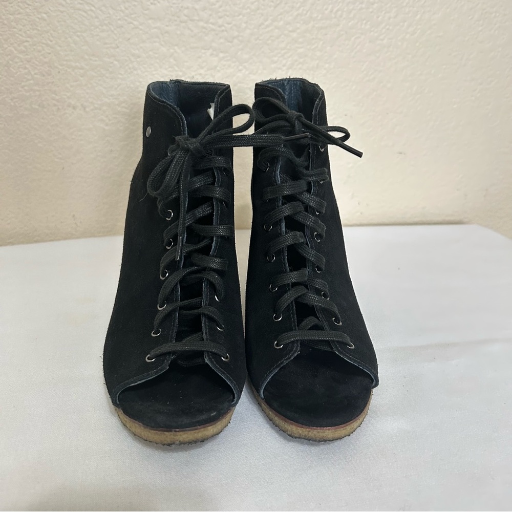 UGG Black Lace-Up Women's Boots